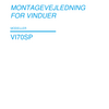 Montagevejledning for Door Systems vinduer
