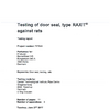 Rapport med RaXit® test på Teknologisk Institut