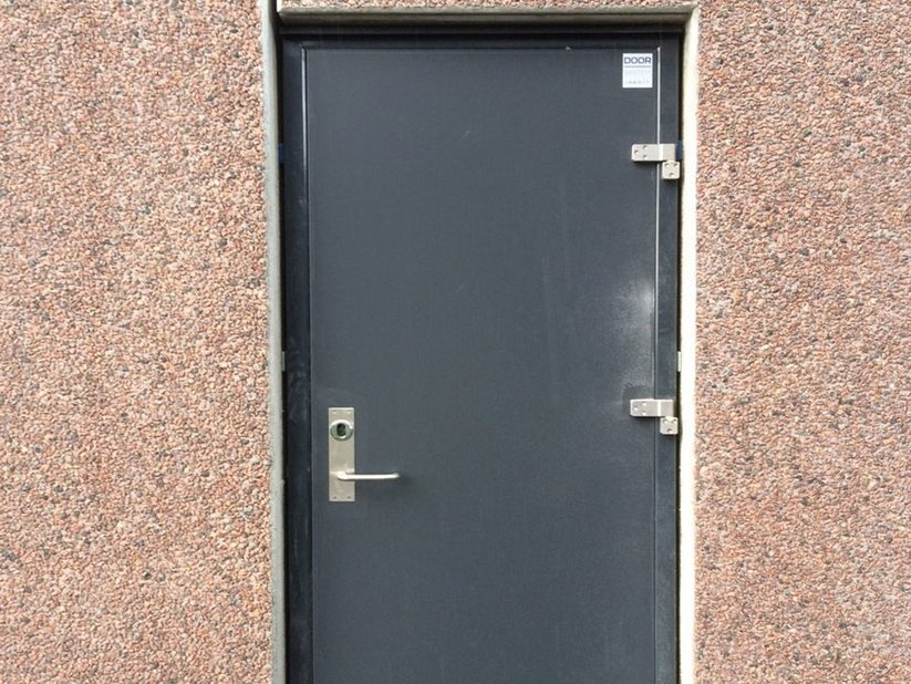 Fire door at Arla in Videbæk
