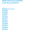 Montagevejledning for Door Systems rulleporte DS260-375