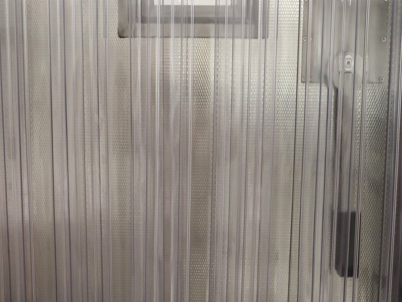 Door System strip curtains dual-ribbed version