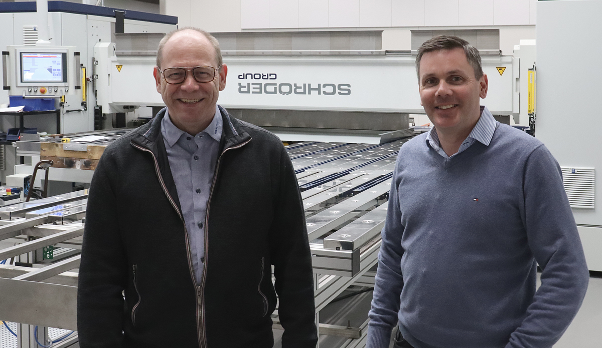 Johnny Brønd og Brian A. Jakobsen i produktionen