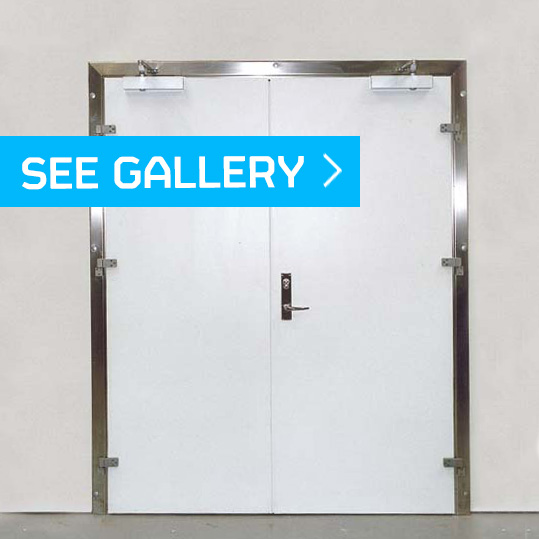 Cold store and freezer room doors Door System